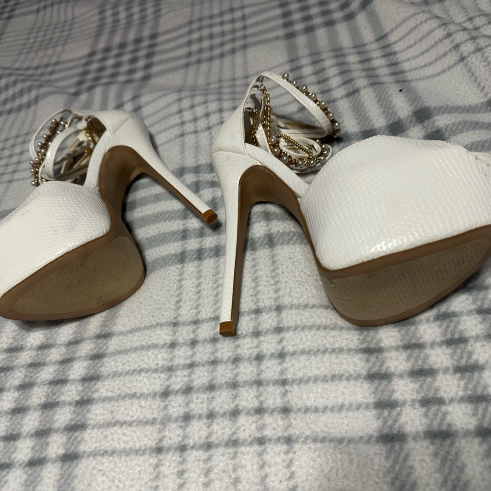 White heels